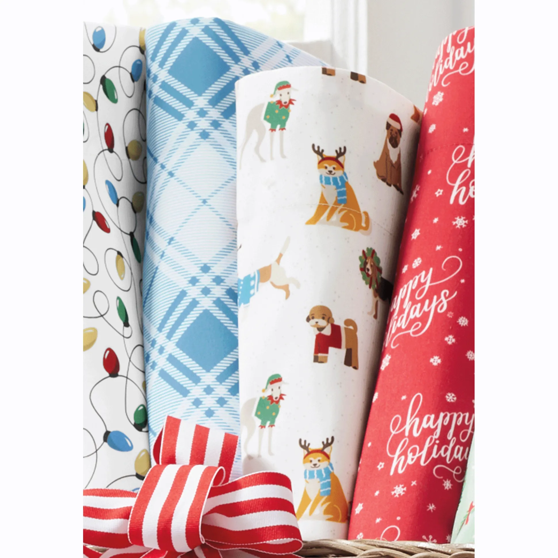 Holiday Print 2-Pack Flannel Sheet Set