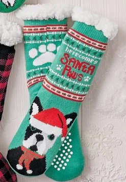 Holiday Slipper Socks