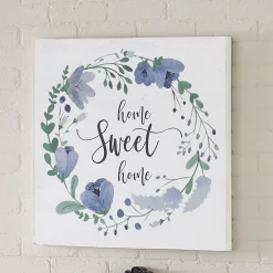 Home Sweet Home Floral Art