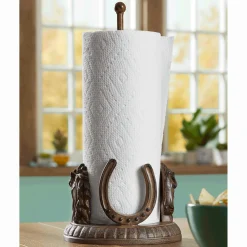 Horseshoe Paper Towel Holder