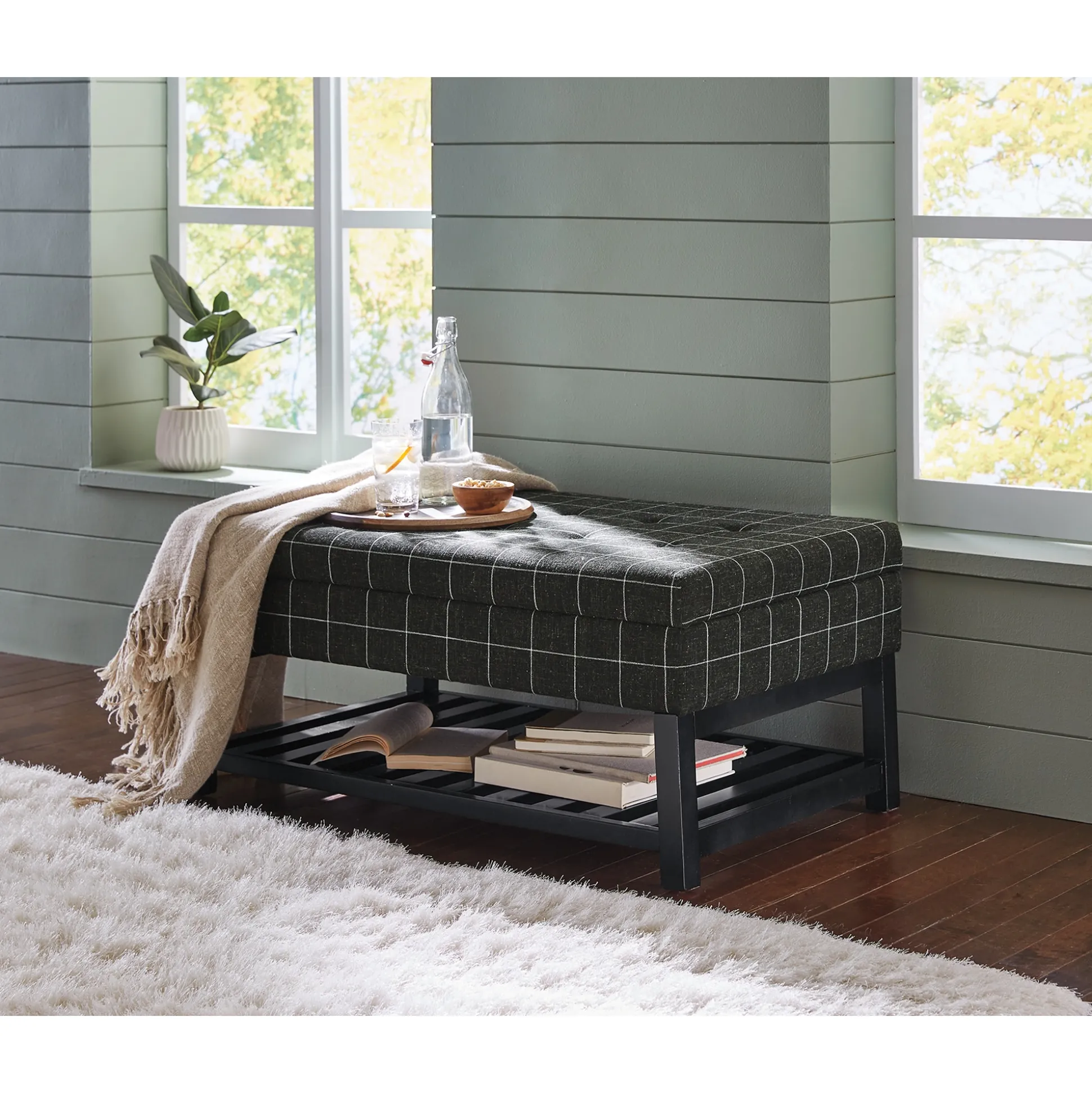 Hudson Storage Bench