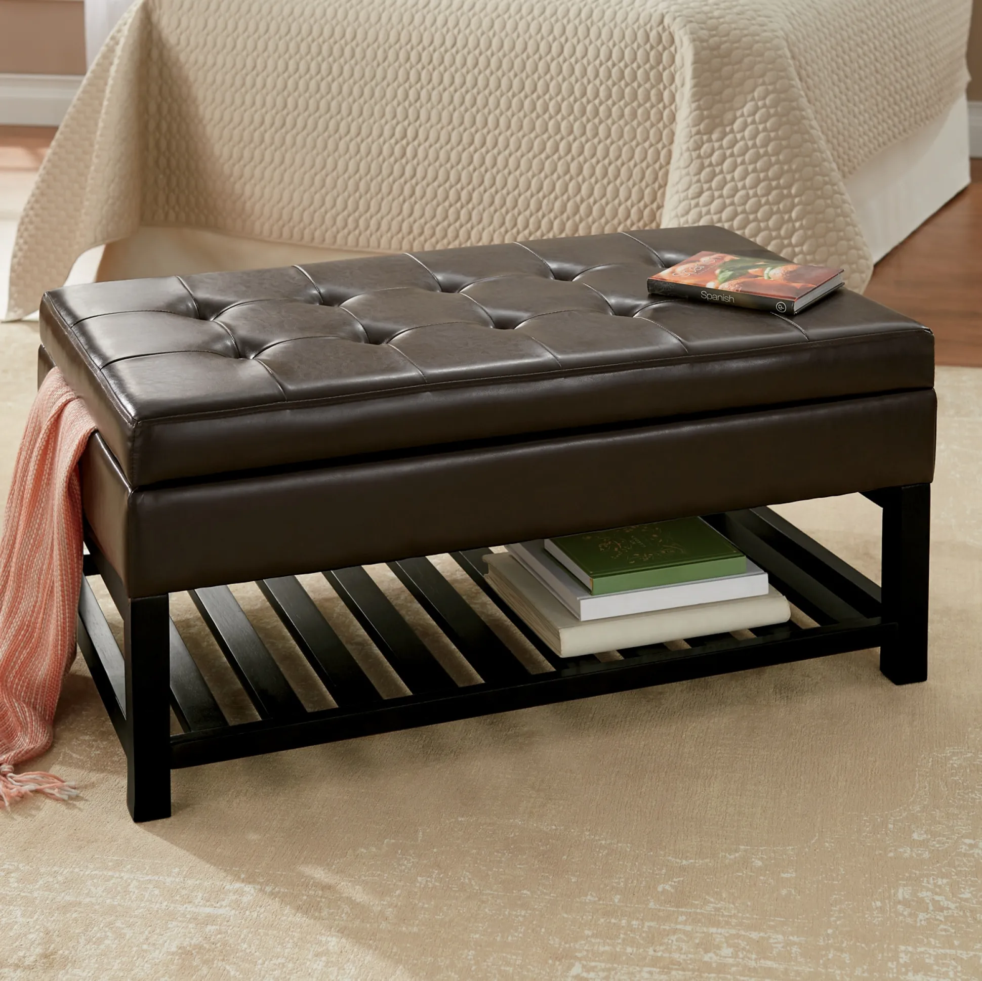 Hudson Storage Bench
