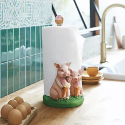 Ice Cream Pigs Paper Towel Holder
