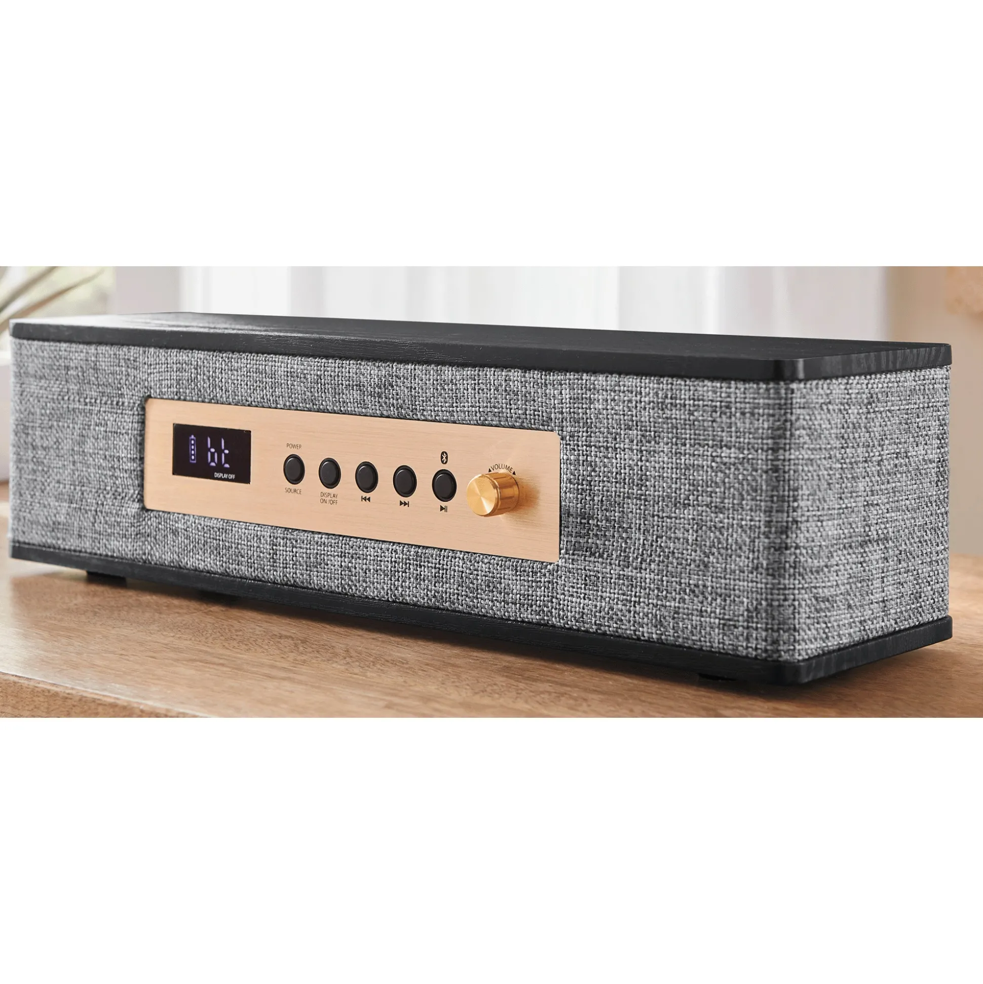 iLive 13" Portable Fabric-Design Bluetooth Speaker