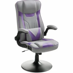Immersive Audio and Vibration Swivel Gaming Chair