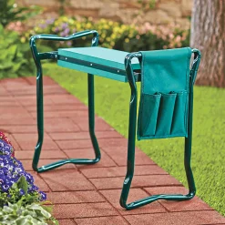 2-in-1 Cushioned Garden Kneeler and Seat
