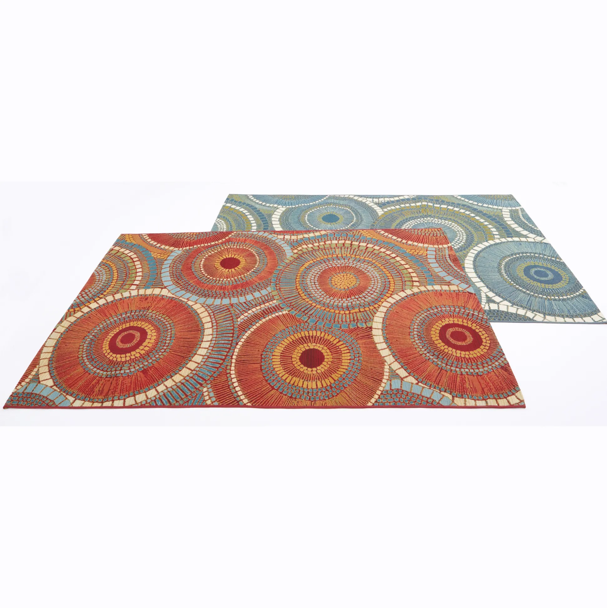 Indoor/Outdoor Circles Rug