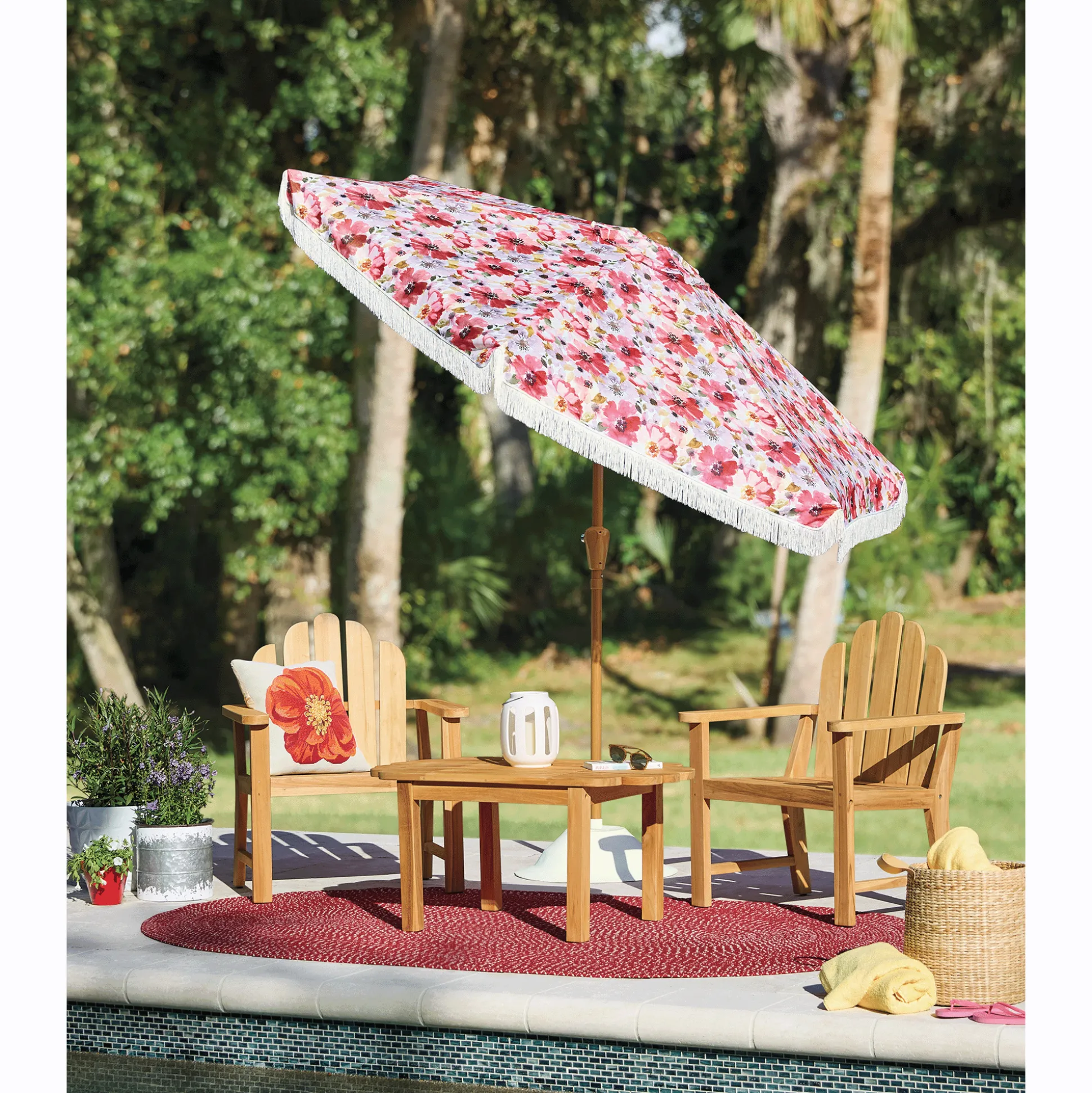 Indoor/Outdoor Sunny Braided Rug