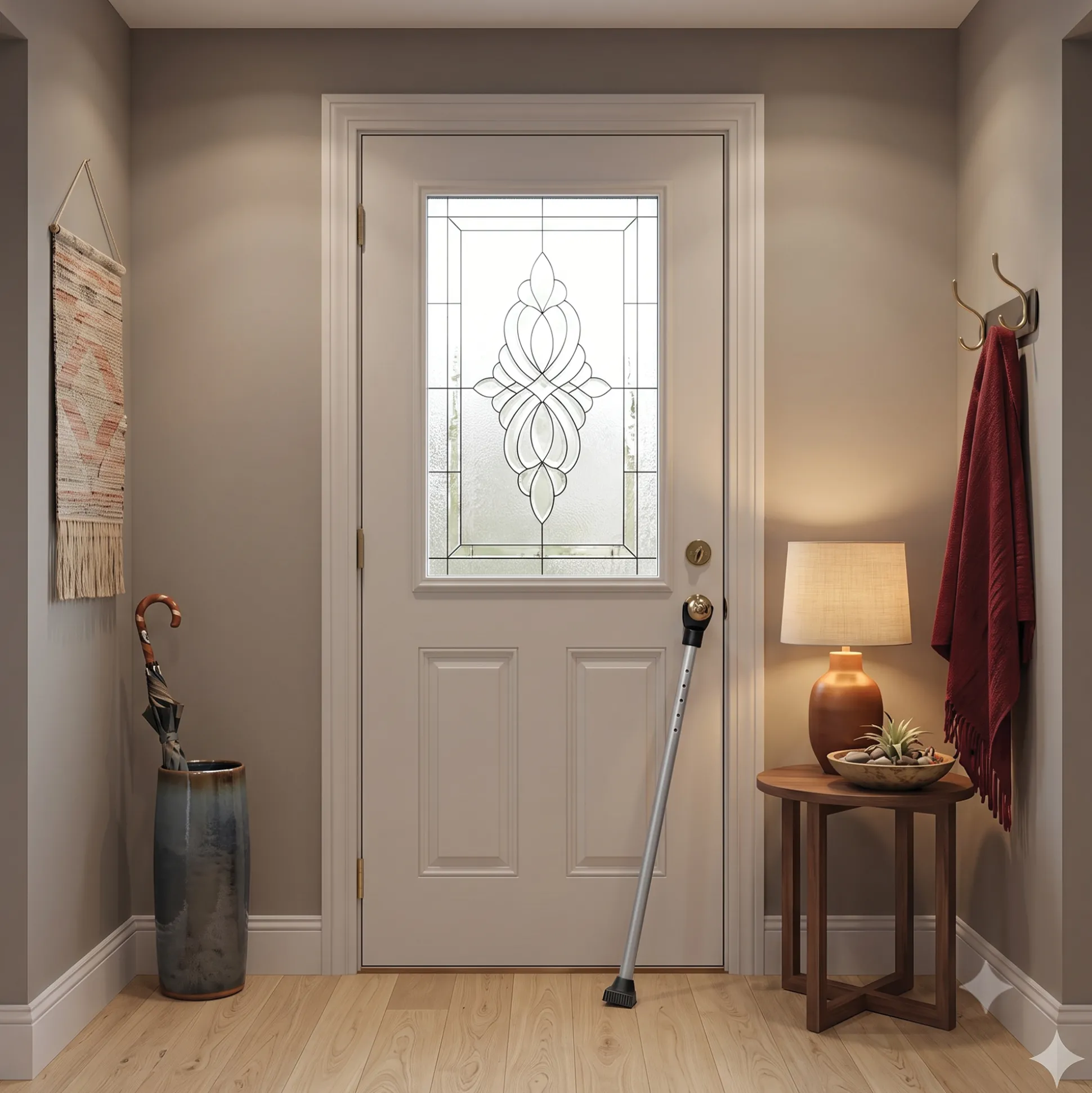 2-in-1 Door Security Bar 2 Pack