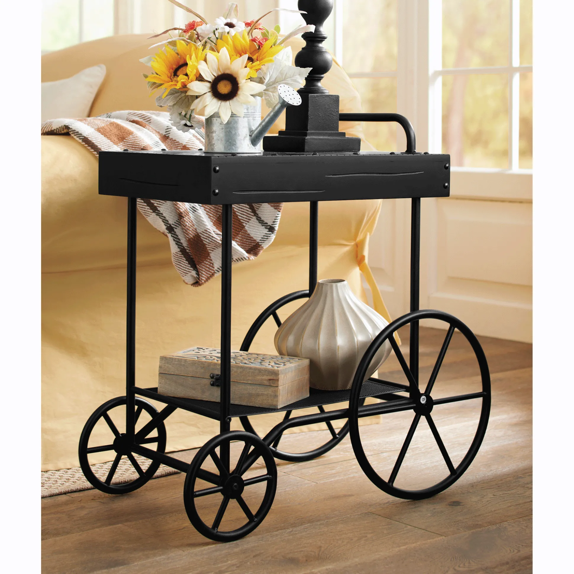 Industrial-Style Leeds End Table