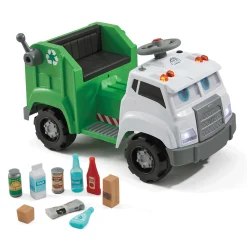 Interactive Ride-On Recycling Truck with Shape Sorter