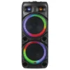 IQ Sound Double-Woofer Portable DJ Speaker with Bluetooth