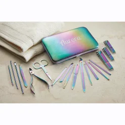 Iridescent 19-Piece Manicure Set