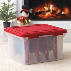 Iris WeatherPro Light and Garland Storage Box Organizer