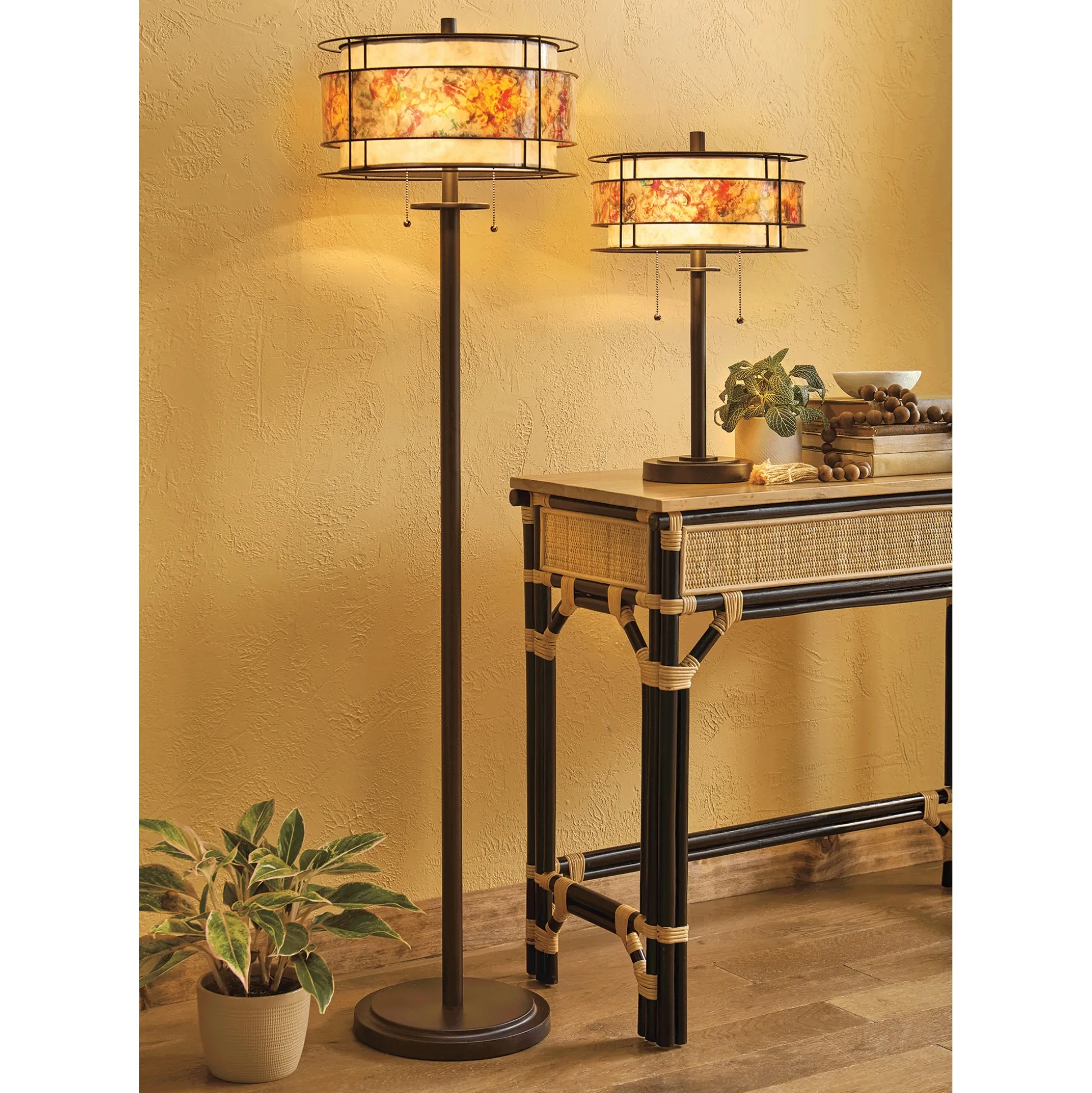 Iron Mica Lamps