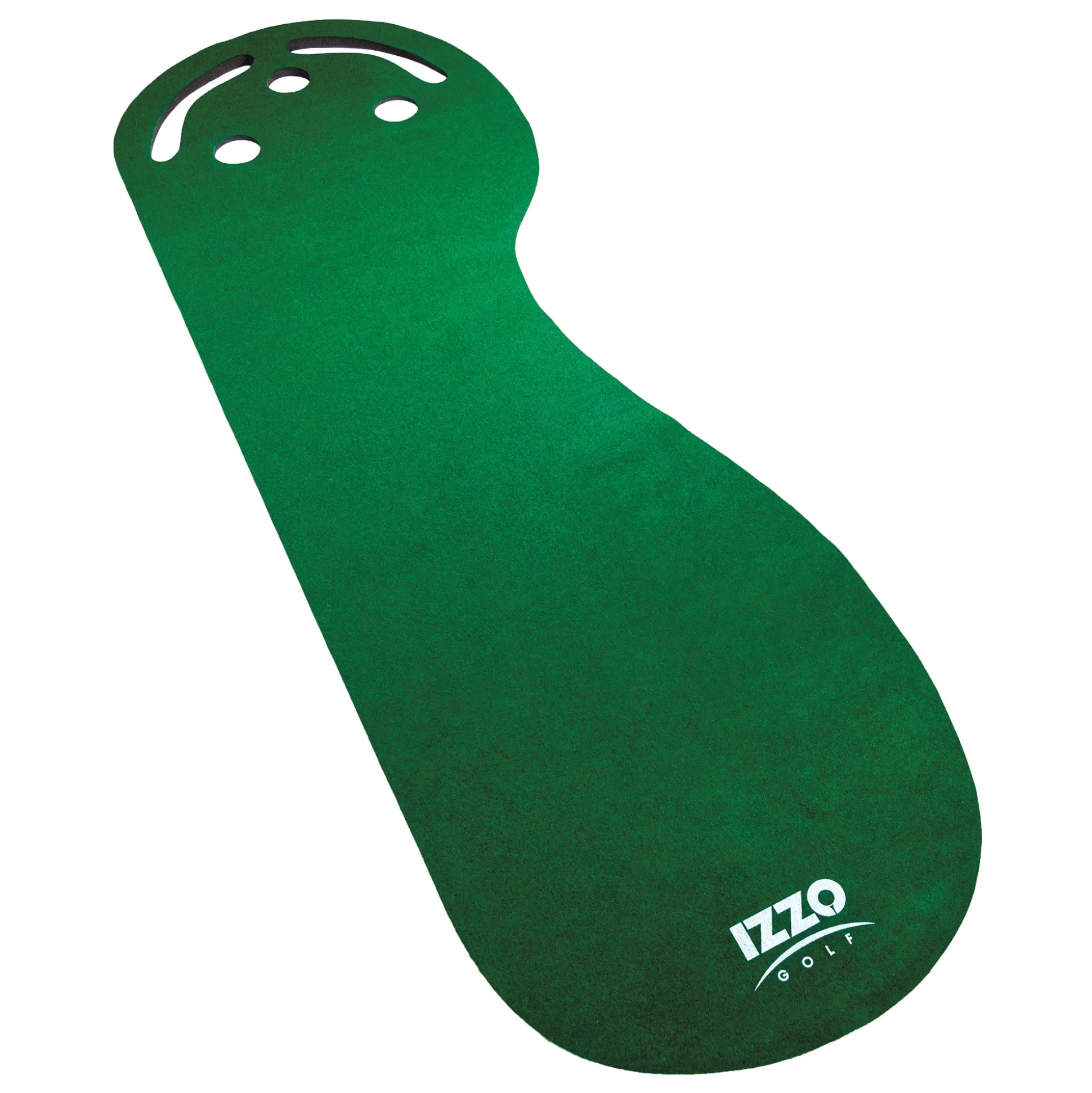 Izzo Golf Kidney-Shaped Putting Mat