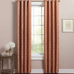 Jacquard Leaves Curtain