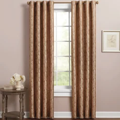 Jacquard Leaves Curtain
