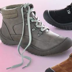 JBU Chai Water-Resistant Bootie by Jambu with APMA Seal of Acceptance, All-Terrain Traction and Contoured Arch Footbed