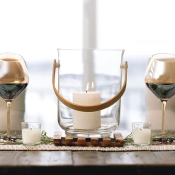 Jeanne Fitz Slant Set of 2 Wine Glasses