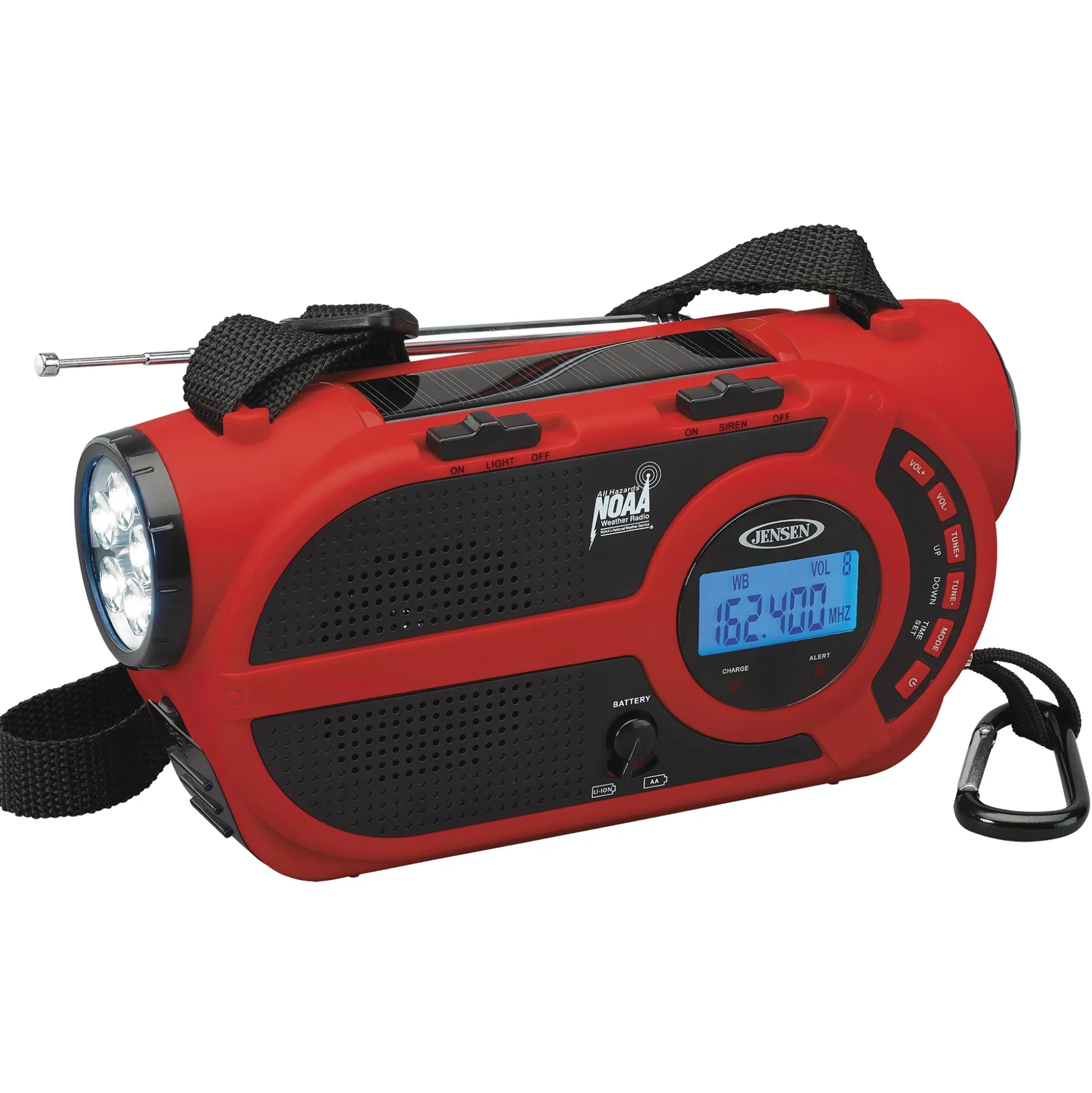 JENSEN Multifunctional AM/FM Weather Alert Radio