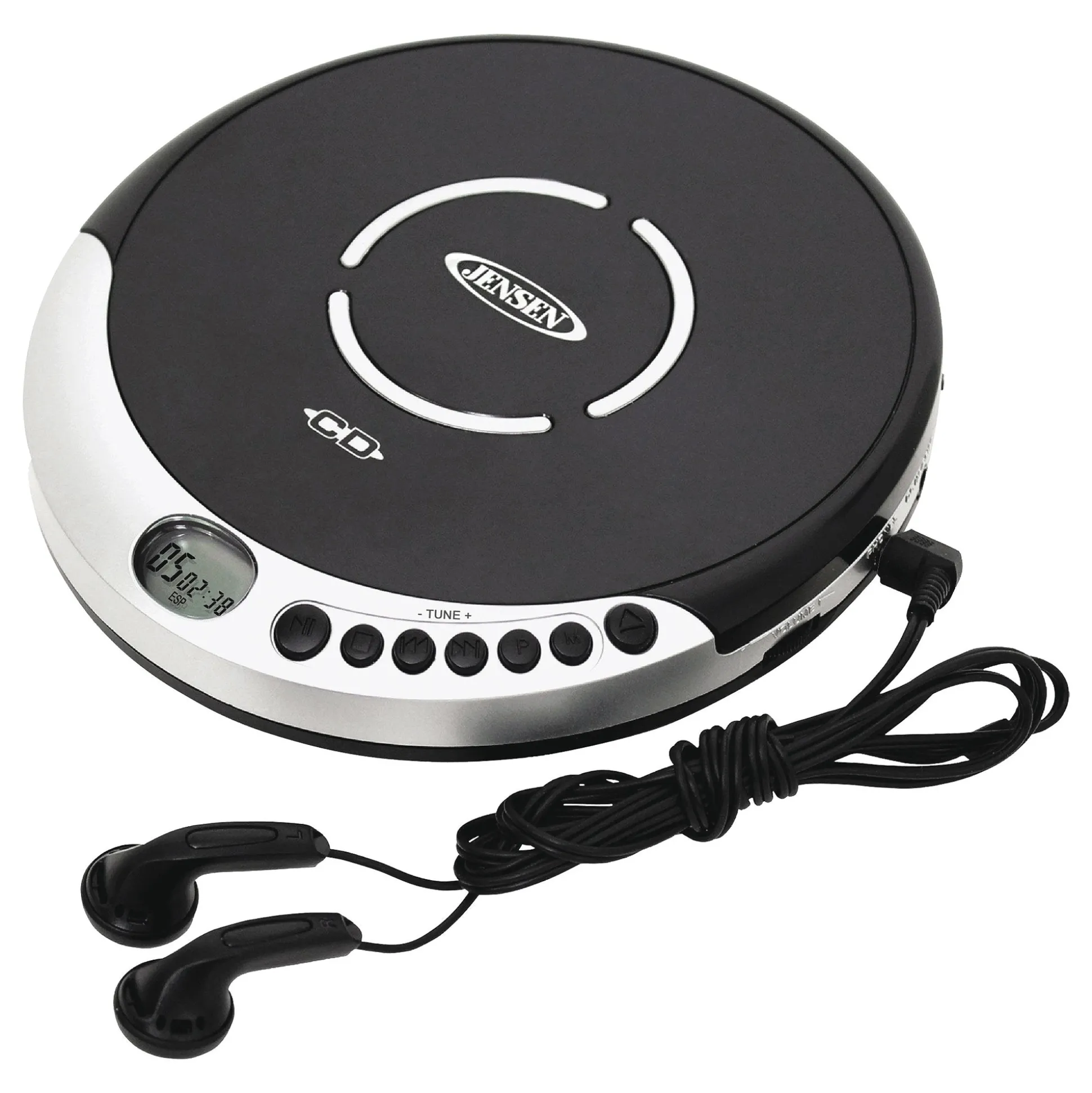 Jensen Portable CD Player With Radio