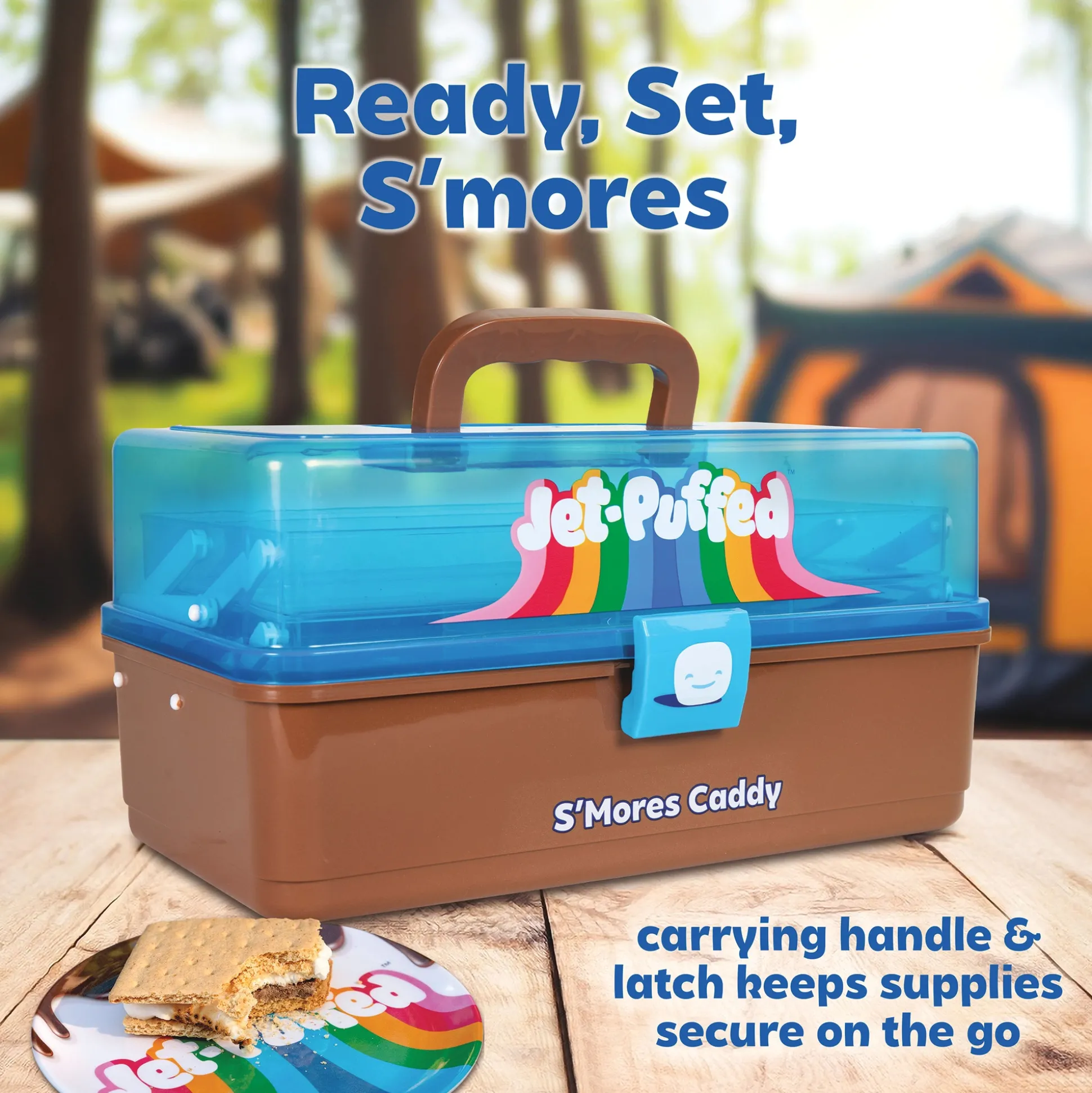 Jet Puffed Lighted S'Mores Caddy