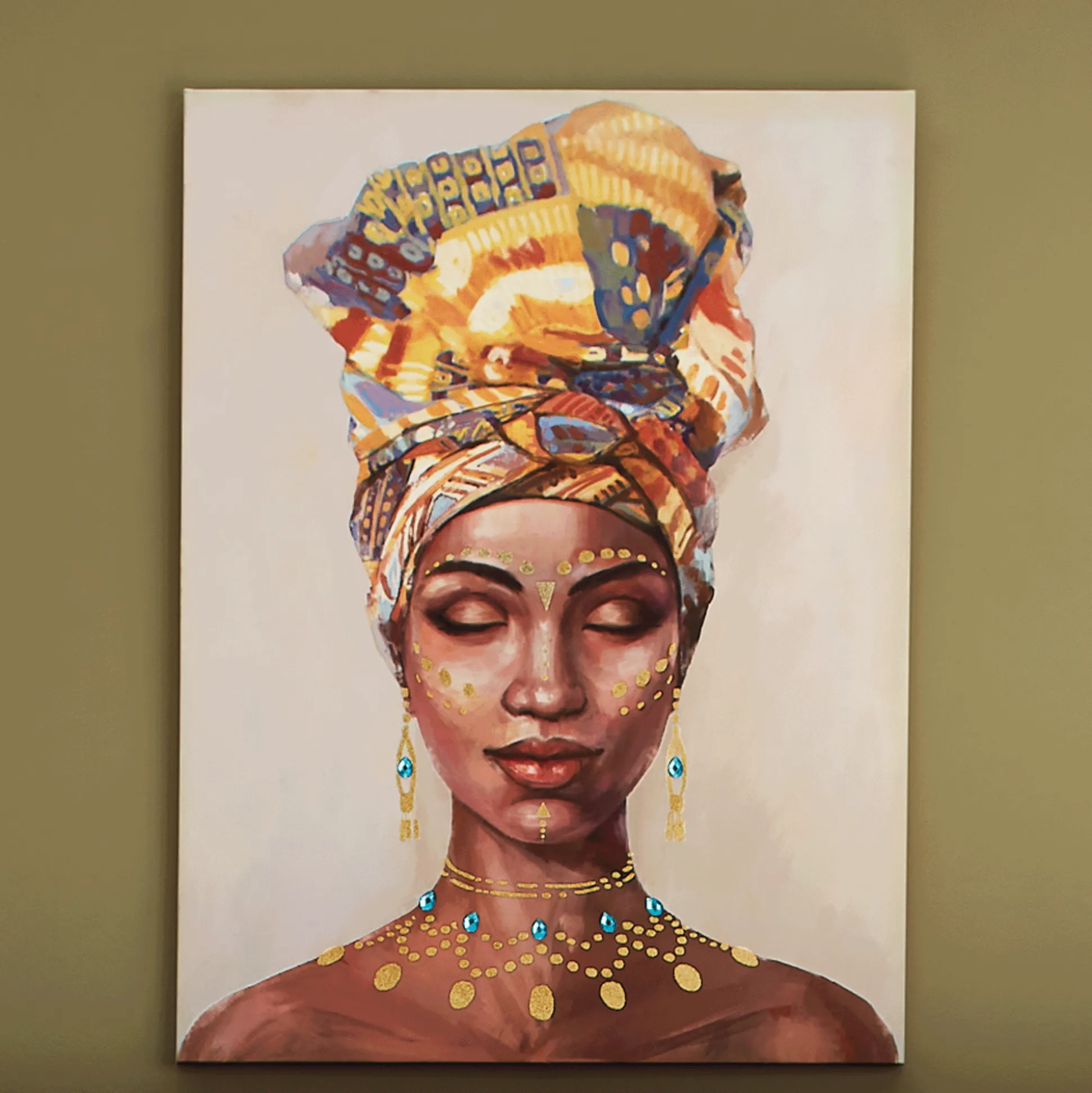 Jeweled Queen Wall Art