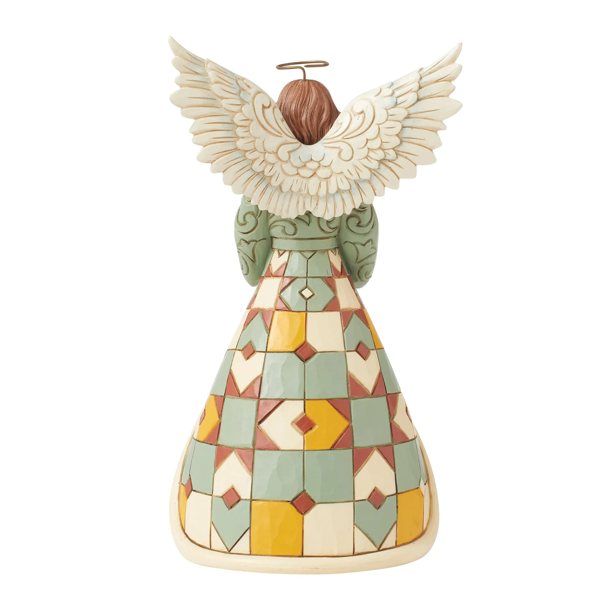 Jim Shore Heartwood Creek Hand-Painted Angel with Sunflower Figurine