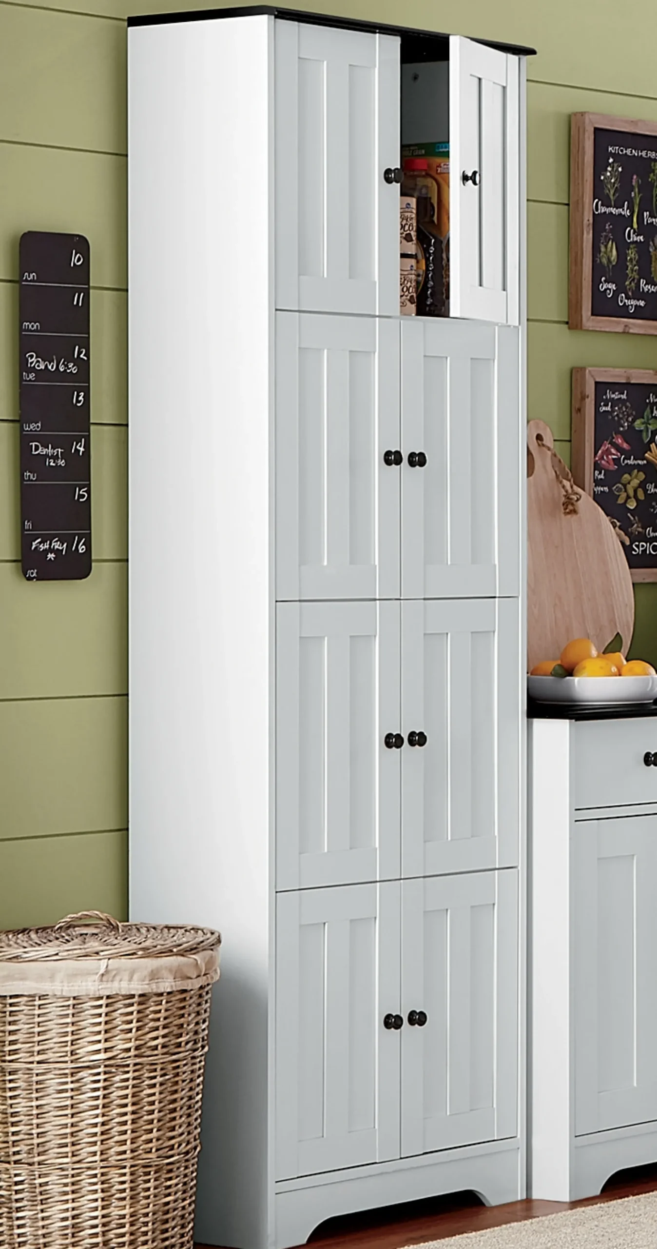 Katie 8-Door Tall Cabinet