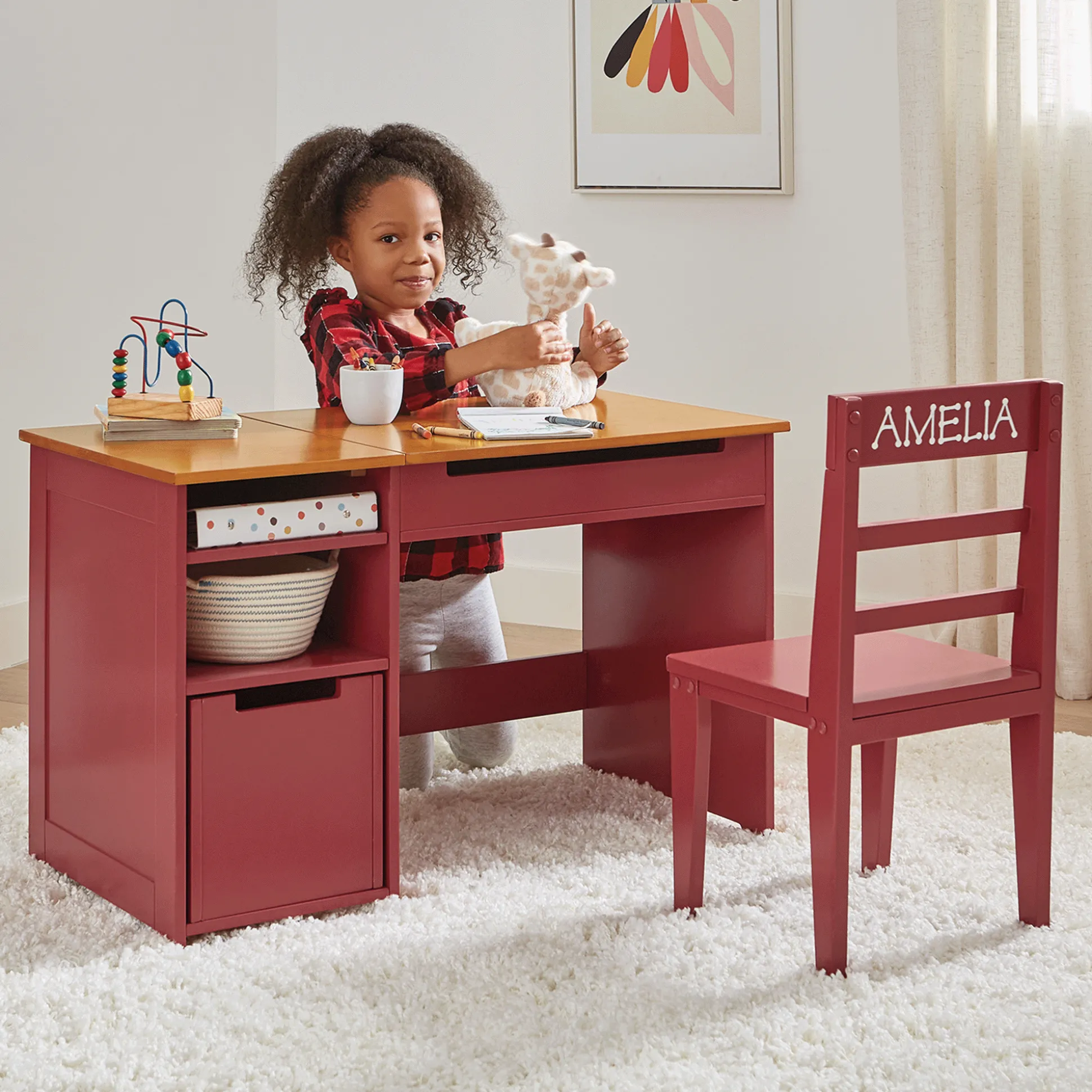 Kids’ Storage Desk