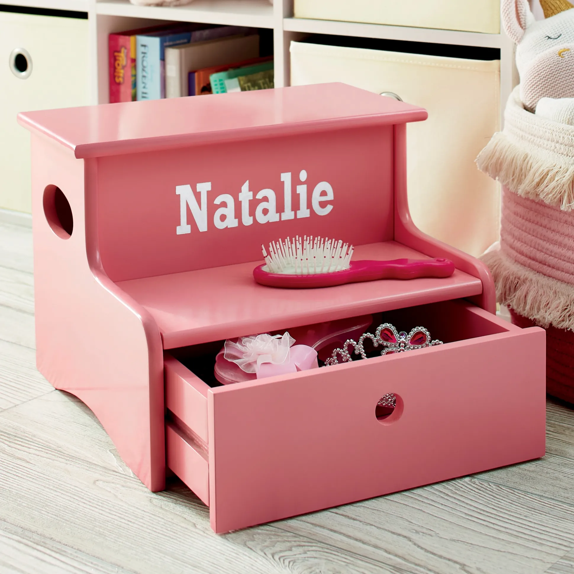 Kids’ Storage Step Stool