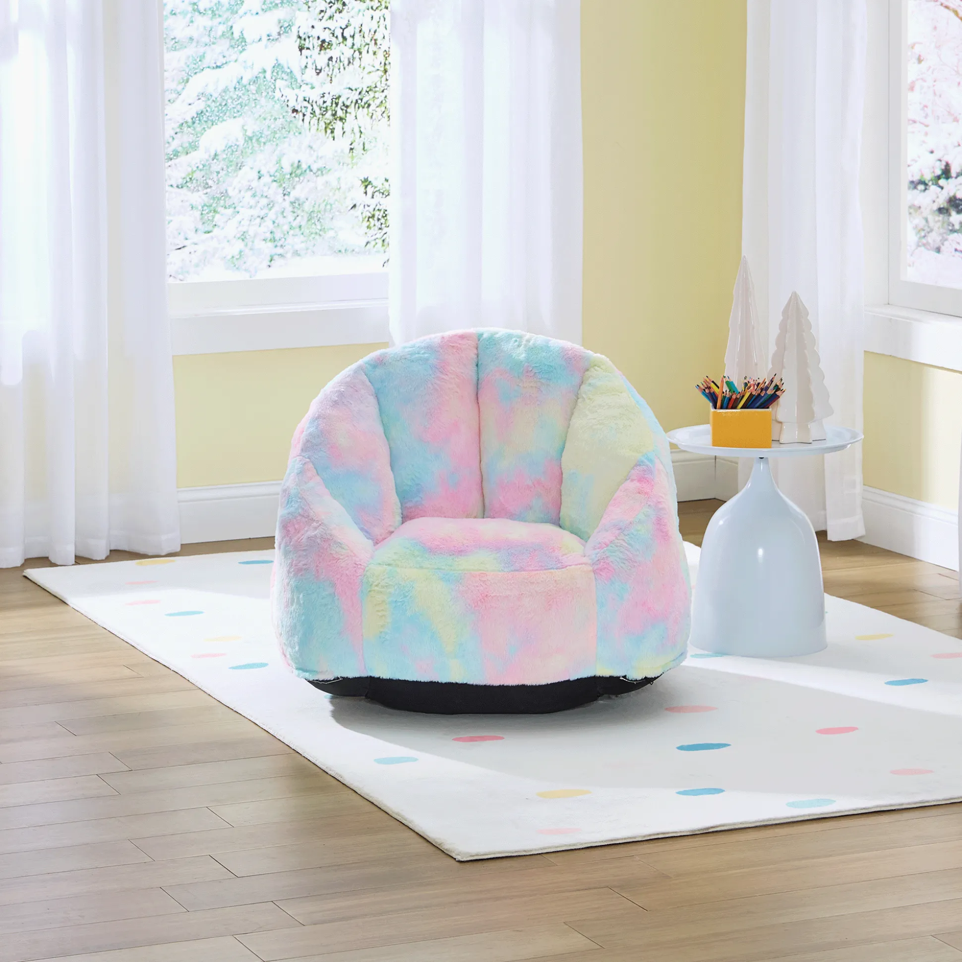 Kids’ Tie-Dye Bean Bag Chair