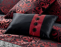 Kismet Embroidered Floral Accent Pillow