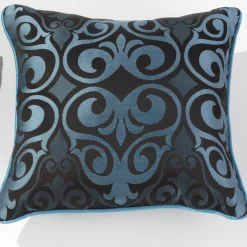 Kismet Luxury Woven Jacquard Square Accent Pillow