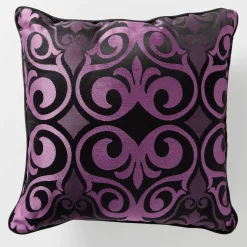 Kismet Luxury Woven Jacquard Square Accent Pillow