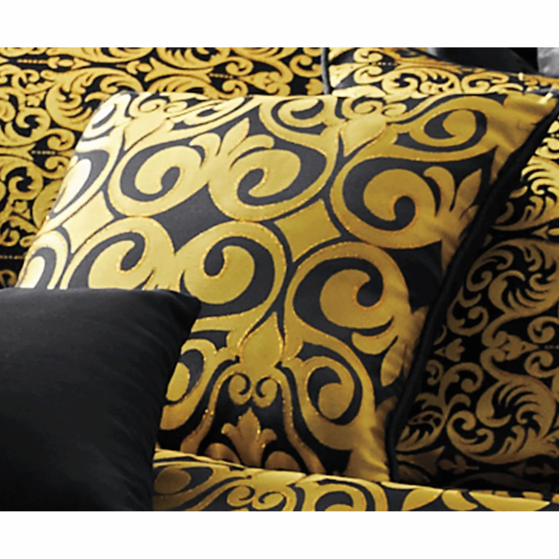 Kismet Luxury Woven Jacquard Square Accent Pillow