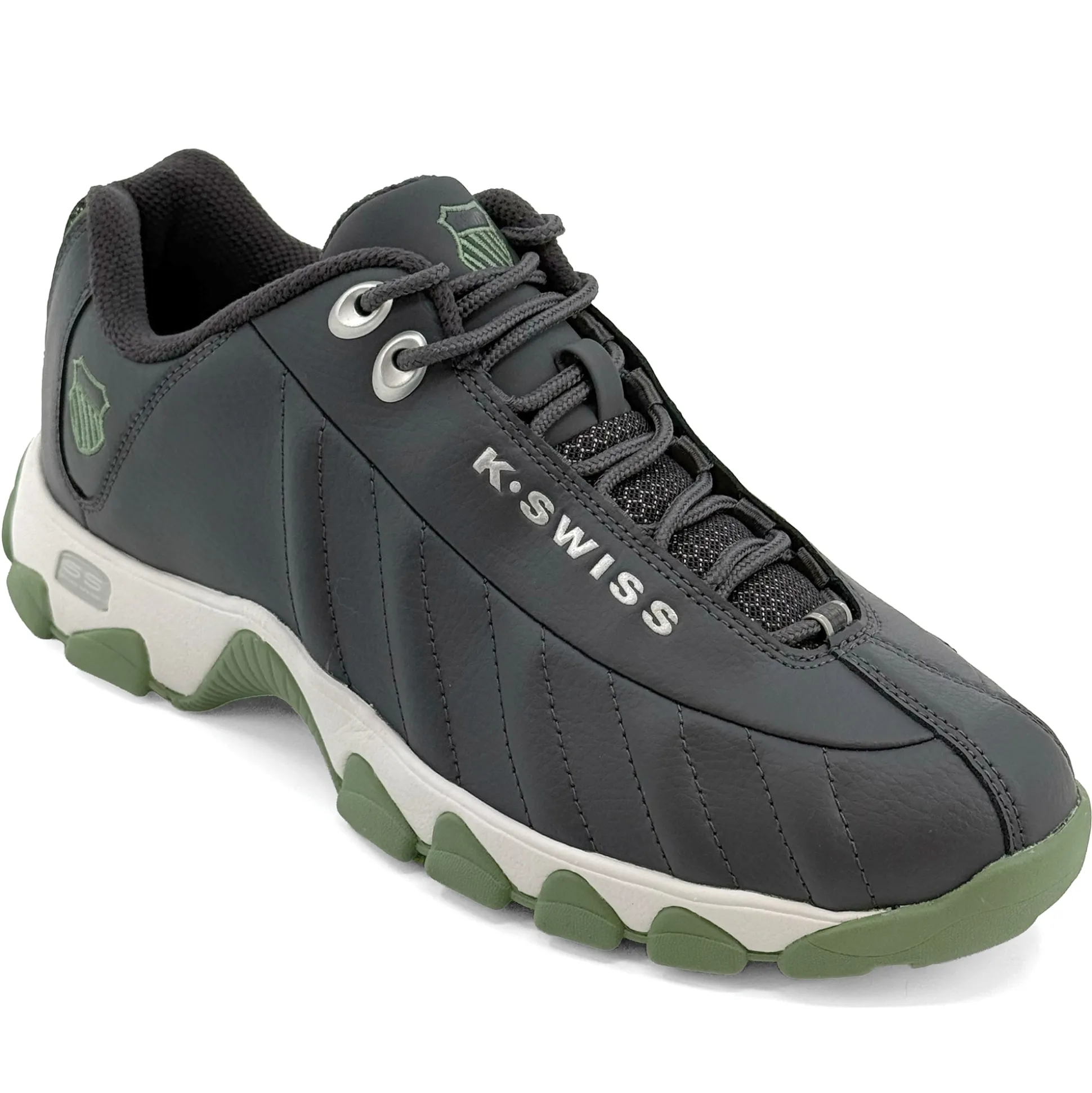 K-Swiss Men's Genuine Leather Cross Training Shoe