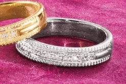 Lab-Created Diamond Unisex Band