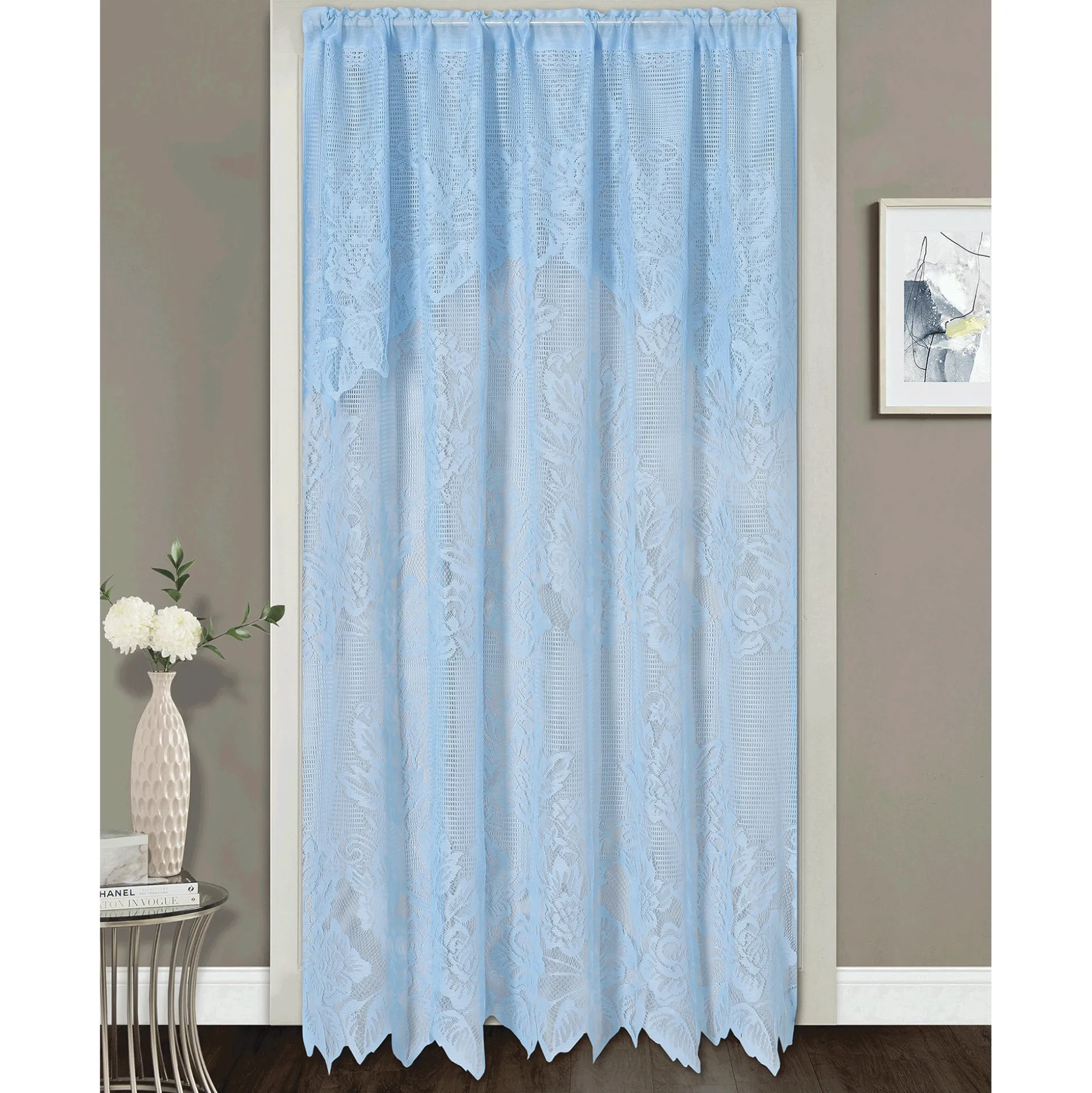 Lace Panel With Valance