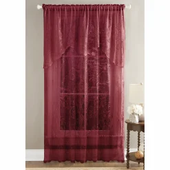 Lace Panel With Valance