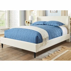 Laguna Queen-Sized Upholstered Platform Bed