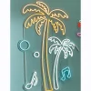 Large Tropic Wall Lights