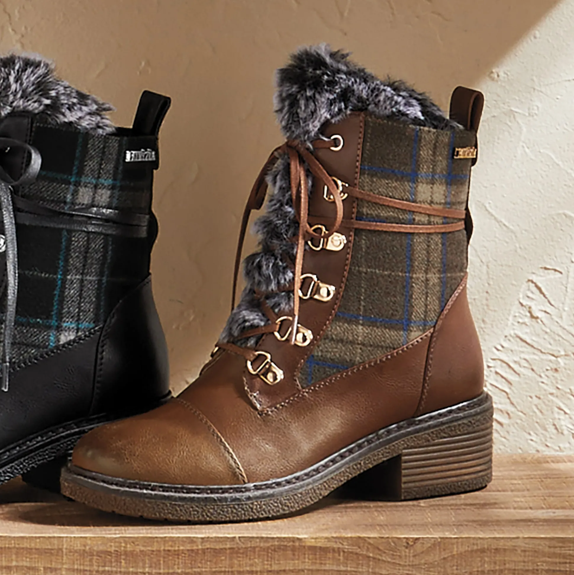L’Artiste Hilvia-Flany Lace-Up Boot by Spring Step