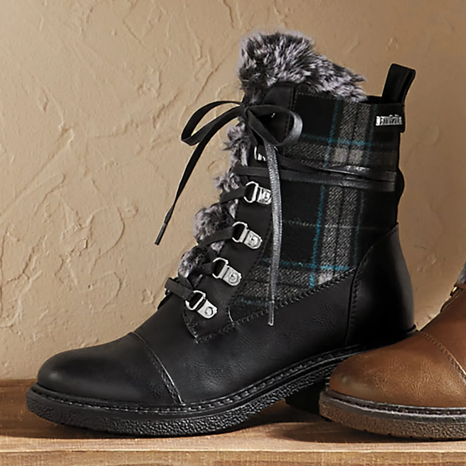 L’Artiste Hilvia-Flany Lace-Up Boot by Spring Step