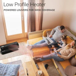 Lasko Low-Profile Baseboard Heater with Remote