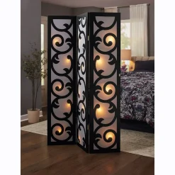 Lau Lit Scroll Room Screen