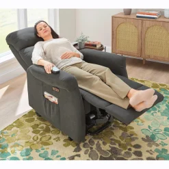 Lay-Flat Powered Lift Recliner