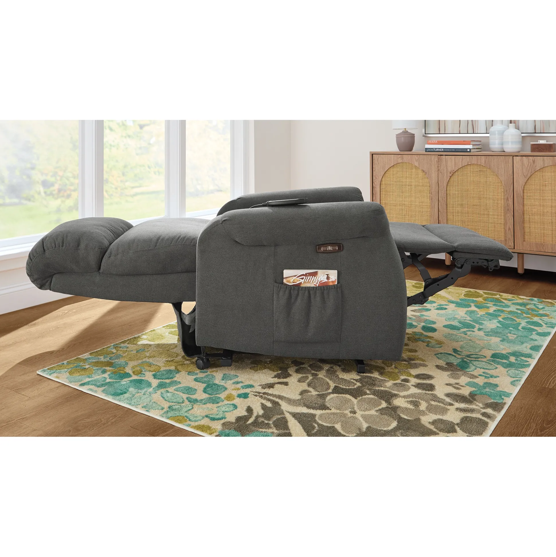 Lay-Flat Powered Lift Recliner