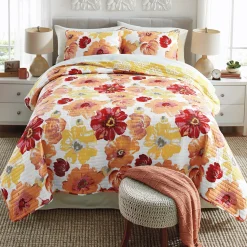 Leah 3-Piece Reversible Quilt Set